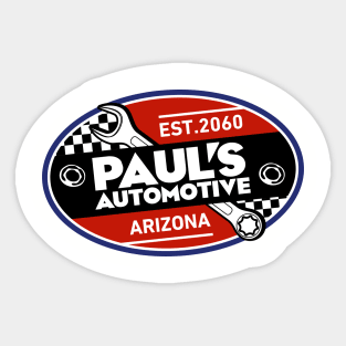 Paul's Automotive Sticker